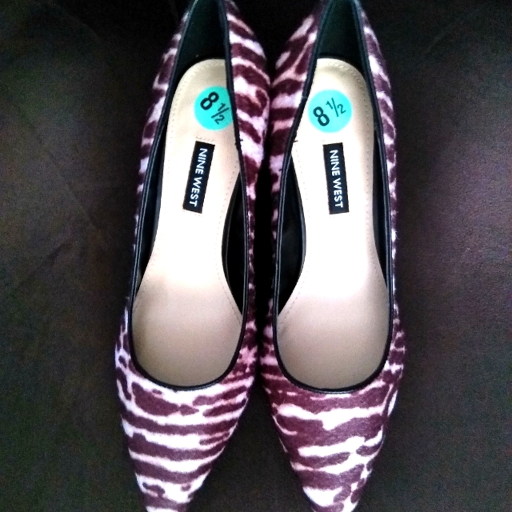 ๐ $25 Sale! Nine West Animal Print Jolanda Pump - Picture 7 of 8
